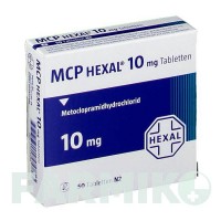МСР (MCP) 10 таблетки 50 шт - Метоклопрамид HEXAL