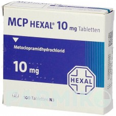 МСР (MCP) 10 таблетки 100 шт - Метоклопрамід HEXAL