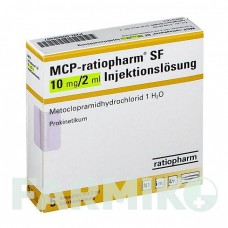 МСР (MCP) 10 мг/2 мл ампули 5 шт - Метоклопрамід RATIOPHARM