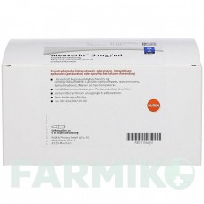 МИАВЕРИН (MEAVERIN) 0,5% 5 мг/мл 25 мг/5 мл раствор 50x5 мл - Мепивакаин PUREN PHARMA