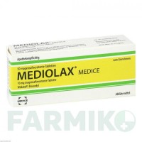 МЕДИОЛАКС (MEDIOLAX) таблетки 50 шт - Бисакодил MEDICE PUTTER