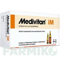 МЕДИВІТАН (MEDIVITAN) ампули 8 шт - Вітамін B12 (Гідроксокобаламін), Інше MEDICE PUTTER