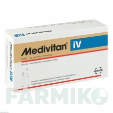 МЕДИВИТАН (MEDIVITAN) ампулы 8 шт - Витамин B12 (Цианокобаламин), Другое MEDICE PUTTER