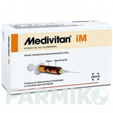 МЕДИВИТАН (MEDIVITAN) шприци 8 шт - Витамин B12 (Гидроксокобаламин), Другое MEDICE PUTTER
