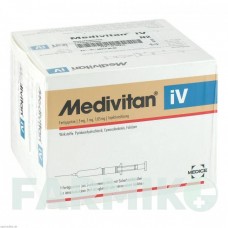 МЕДИВИТАН (MEDIVITAN) шприци 8 шт - Витамин B12 (Цианокобаламин), Другое MEDICE PUTTER
