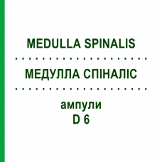 МЕДУЛЛА СПИНАЛИС (MEDULLA SPINALIS) D 6 ампулы 50x1 мл - Гомеопатия WALA HEILMITTEL