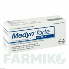 МЕДИН (MEDYN) капсулы 30 шт - Витамин B12 (Цианокобаламин), Другое MEDICE PUTTER