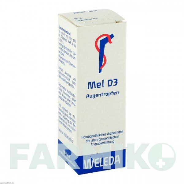 МЕЛ (MEL) D 3 глазные капли 10 мл - Гомеопатия WELEDA