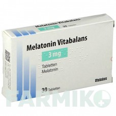 МЕЛАТОНИН ВИТАБАЛАНС (MELATONIN VITABALANS) 3 мг таблетки 30 шт - Мелатонин BLANCO PHARMA