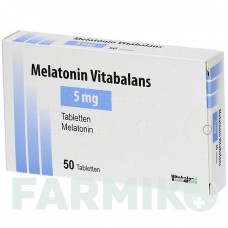 МЕЛАТОНИН ВИТАБАЛАНС (MELATONIN VITABALANS) 5 мг таблетки 50 шт - Мелатонин BLANCO PHARMA