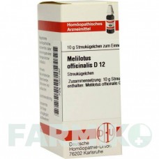 МЕЛИЛОТУС ОФФИЦИНАЛИС (MELILOTUS OFFICINALIS) D 12 глобули 10 г - Гомеопатия DHU