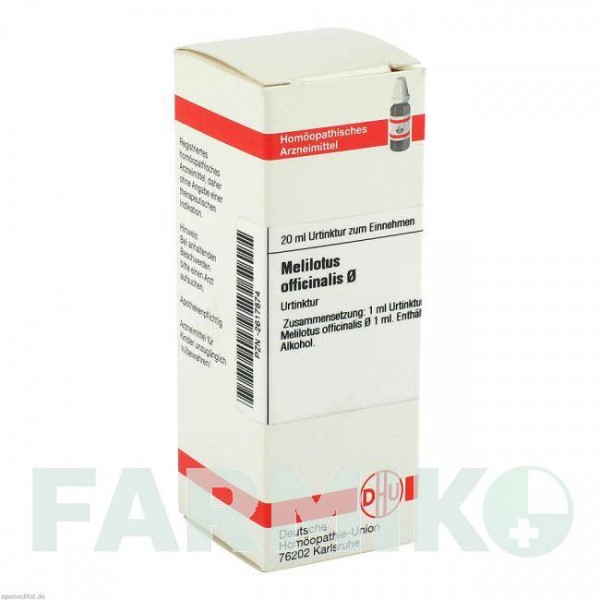 МЕЛИЛОТУС ОФФИЦИНАЛИС (MELILOTUS OFFICINALIS) раствор 20 мл - Гомеопатия DHU