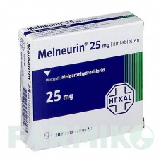 МЕЛНЕУРИН (MELNEURIN) 25 таблетки 20 шт - Мелперон HEXAL