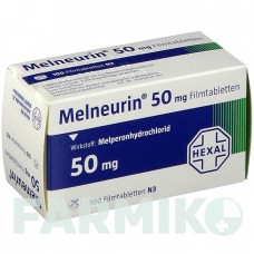 МЕЛНЕУРИН (MELNEURIN) 50 таблетки 100 шт - Мелперон HEXAL
