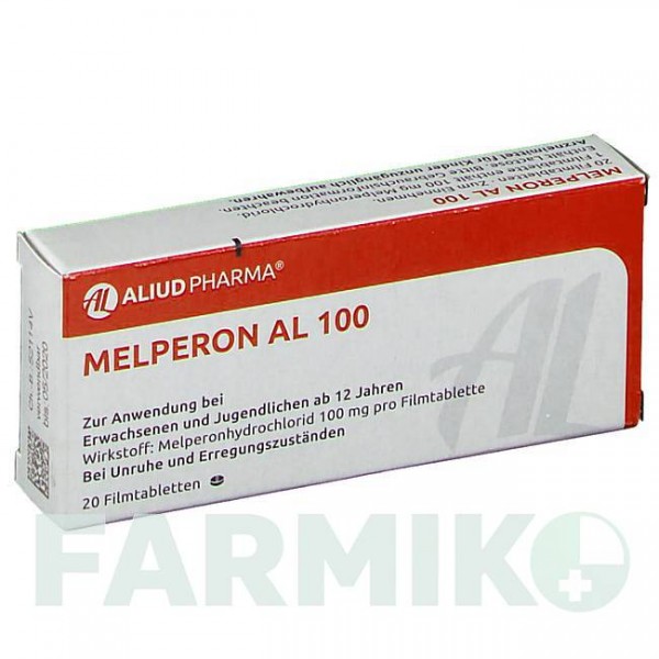 МЕЛПЕРОН (MELPERON) 100 таблетки 100 шт - Мелперон ALIUD PHARMA