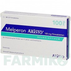 МЕЛПЕРОН (MELPERON) 100 мг таблетки 20 шт - Мелперон ARISTO PHARMA