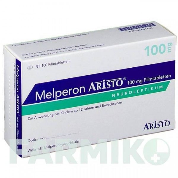 МЕЛПЕРОН (MELPERON) 100 мг таблетки 100 шт - Мелперон ARISTO PHARMA