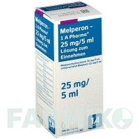 МЕЛПЕРОН (MELPERON) 25 мг/5 мл розчин 200 мл - Мелперон 1 A PHARMA