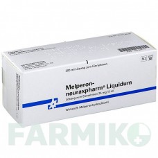 МЕЛПЕРОН (MELPERON) 25 мг/5 мл раствор 200 мл - Мелперон NEURAXPHARM