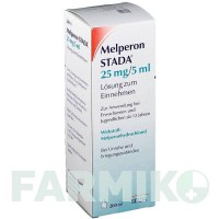 МЕЛПЕРОН (MELPERON) 25 мг/5 мл раствор 200 мл - Мелперон STADAPHARM