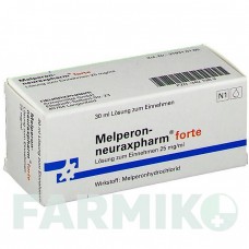 МЕЛПЕРОН (MELPERON) 25 мг/мл раствор 30 мл - Мелперон NEURAXPHARM