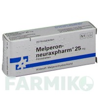 МЕЛПЕРОН (MELPERON) 25 мг таблетки 20 шт - Мелперон NEURAXPHARM