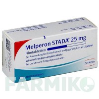 МЕЛПЕРОН (MELPERON) 25 мг таблетки 20 шт - Мелперон STADAPHARM