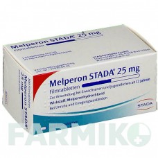 МЕЛПЕРОН (MELPERON) 25 мг таблетки 100 шт - Мелперон STADAPHARM