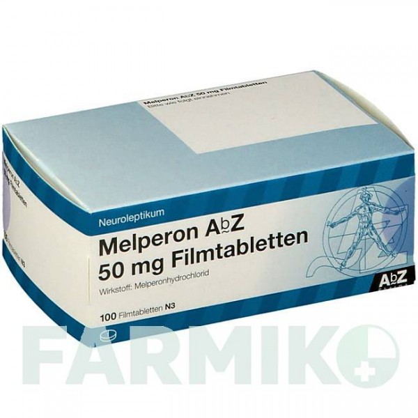 МЕЛПЕРОН (MELPERON) 50 мг таблетки 100 шт - Мелперон ABZ PHARMA