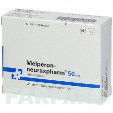 МЕЛПЕРОН (MELPERON) 50 мг таблетки 50 шт - Мелперон NEURAXPHARM