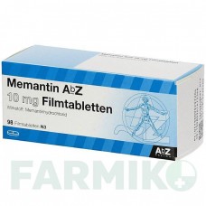 МЕМАНТИН (MEMANTIN) 10 мг таблетки 42 шт - Мемантин ABZ PHARMA