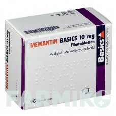 МЕМАНТИН (MEMANTIN) 10 мг таблетки 98 шт - Мемантин BASICS