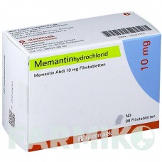 МЕМАНТИН (MEMANTIN) 10 мг таблетки 98 шт - Мемантин GLENMARK