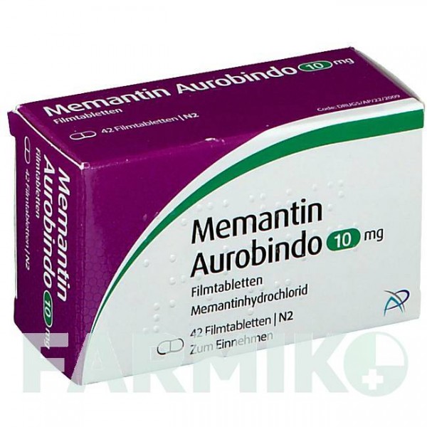 МЕМАНТИН (MEMANTIN) 10 мг таблетки 42 шт - Мемантин PUREN PHARMA