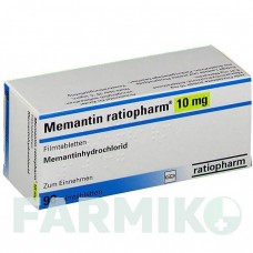 МЕМАНТИН (MEMANTIN) 10 мг таблетки 28 шт - Мемантин RATIOPHARM