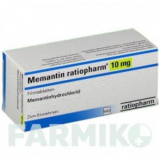 МЕМАНТИН (MEMANTIN) 10 мг таблетки 42 шт - Мемантин RATIOPHARM