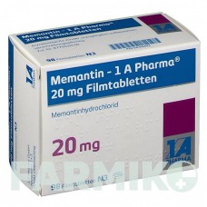 МЕМАНТИН (MEMANTIN) 20 мг таблетки 98 шт - Мемантин 1 A PHARMA