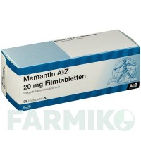 МЕМАНТИН (MEMANTIN) 20 мг таблетки 28 шт - Мемантин ABZ PHARMA