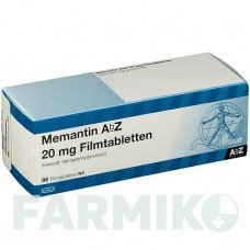 МЕМАНТИН (MEMANTIN) 20 мг таблетки 28 шт - Мемантин ABZ PHARMA
