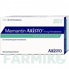 МЕМАНТИН (MEMANTIN) 20 мг таблетки 28 шт - Мемантин ARISTO PHARMA