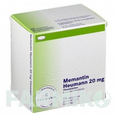 МЕМАНТИН (MEMANTIN) 20 мг таблетки 98 шт - Мемантин HEUMANN PHARMA