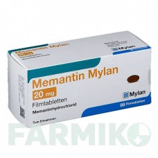 МЕМАНТИН (MEMANTIN) 20 мг таблетки 98 шт - Мемантин VIATRIS