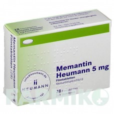 МЕМАНТИН (MEMANTIN) 5 мг таблетки 98 шт - Мемантин HEUMANN PHARMA