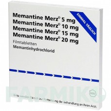 МЕМАНТИН (MEMANTINE) 5/10/15/20 мг таблетки 4x7 шт - Мемантин MERZ