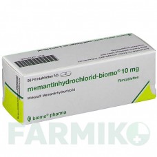 МЕМАНТИНГИДРОХЛОРИД (MEMANTINHYDROCHLORID) 10 мг таблетки 98 шт - Мемантин BIOMO PHARMA