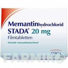 МЕМАНТИНГИДРОХЛОРИД (MEMANTINHYDROCHLORID) 20 мг таблетки 42 шт - Мемантин STADAPHARM