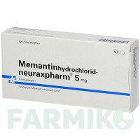 МЕМАНТИНГИДРОХЛОРИД (MEMANTINHYDROCHLORID) 5 мг таблетки 100 шт - Мемантин NEURAXPHARM