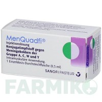 МЕНКВАДФІ (MENQUADFI) розчин 1 шт - Менінгококовий чотирьохвалентний антиген SANOFI