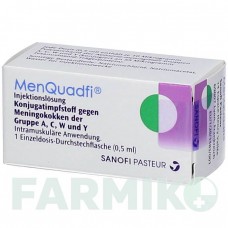 МЕНКВАДФИ (MENQUADFI) раствор 1 шт - Менингококковый четырехвалентный антиген SANOFI