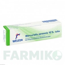 МЕРКУРИАЛИС ПЕРЕННИС (MERCURIALIS PERENNIS) 10% мазь 25 г - Гомеопатия WELEDA